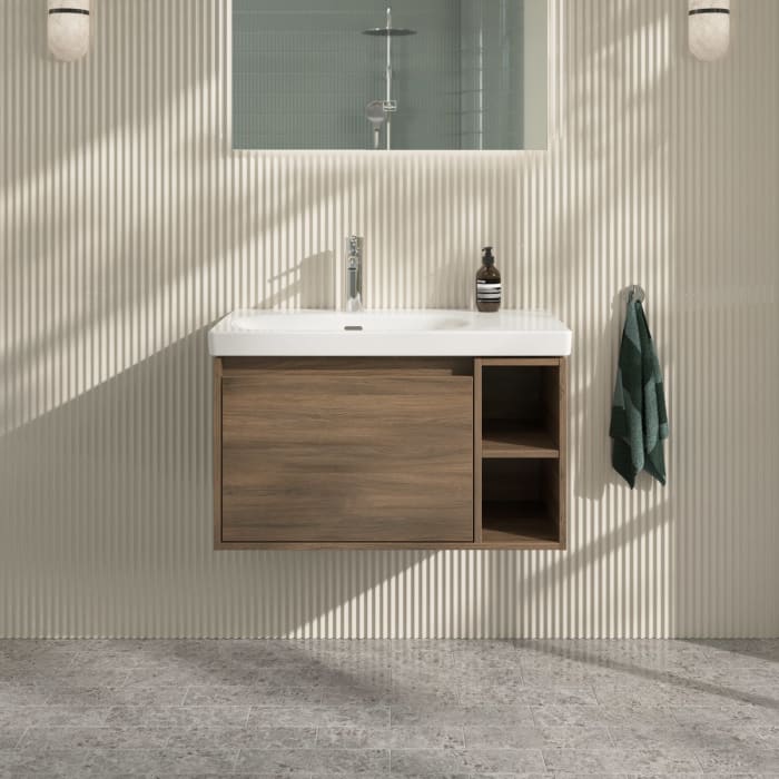 Villeroy & Boch Skyla Waschtischunterschrank 77,2 x 43,6 cm, 1 Auszug, Stauraum rechts