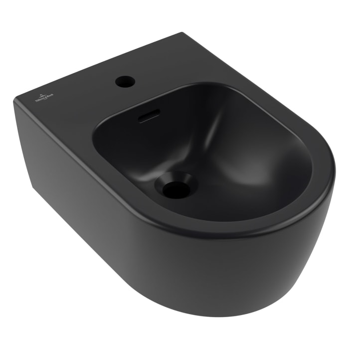 Villeroy & Boch Skyla Bidet wandhängend, 37 x 53 cm mit CeramicPlus