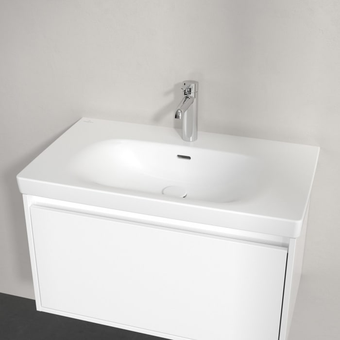 Villeroy & Boch Skyla Schrankwaschtisch 80 x 46 cm, mit Überlauf