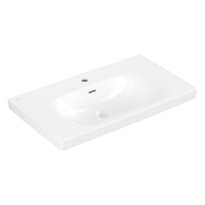 Villeroy & Boch Skyla Schrankwaschtisch 80 x 46 cm, mit Überlauf