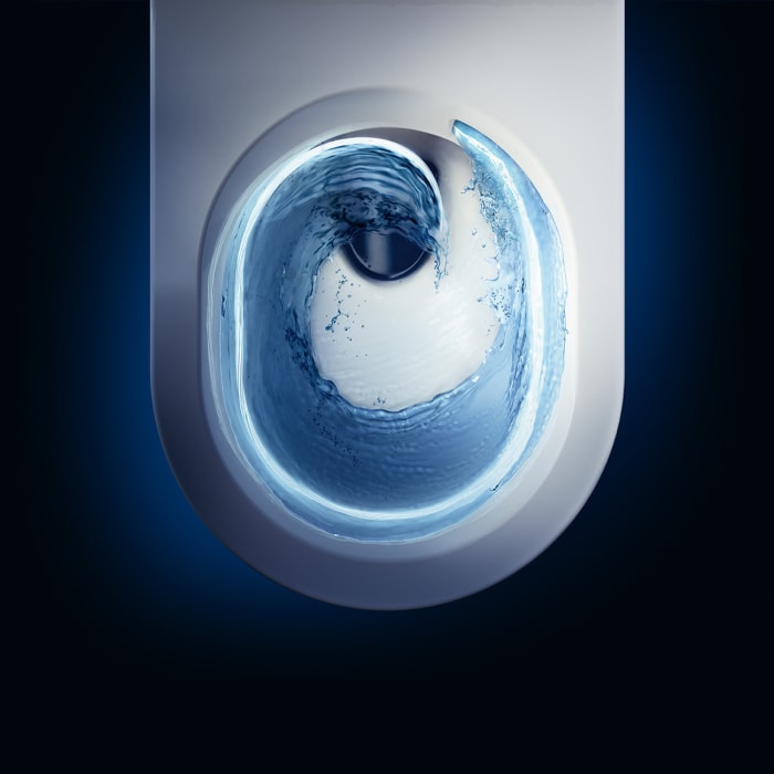 Villeroy & Boch Skyla WC-Combi-Pack wandhängend mit TwistFlush