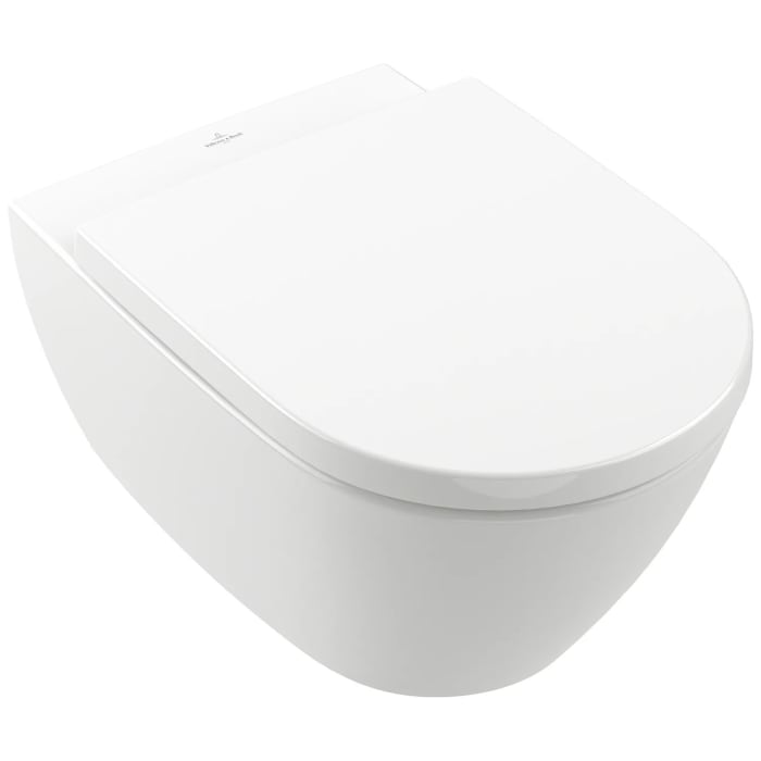 Villeroy & Boch Subway 2.0 WC-Set mit Vorwandelement und Betätigungsplatte