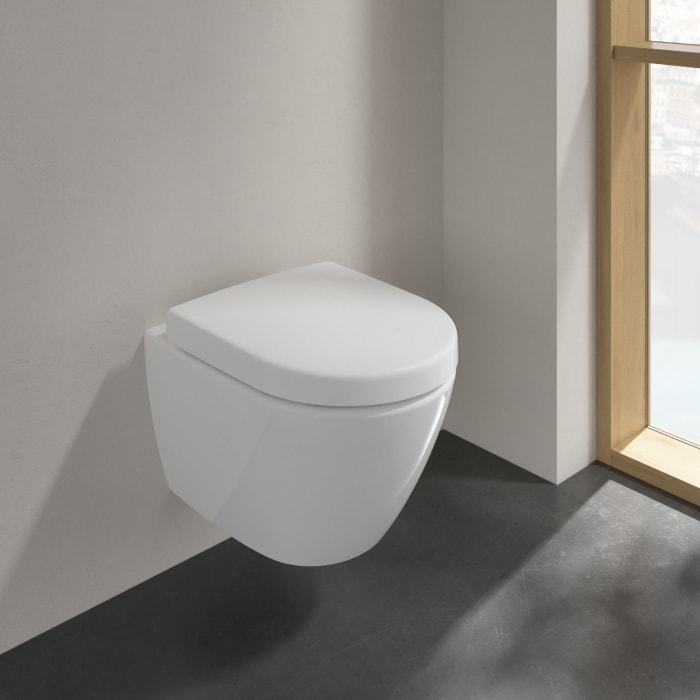 Villeroy & Boch Subway 2.0 WC-Sitz Compact, mit Absenkautomatik