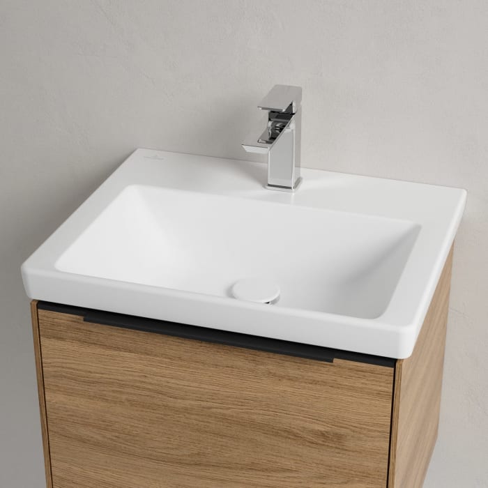 Villeroy & Boch Subway 3.0 Badmöbel-Set 55 cm, Griff volcano black, 1 Auszug