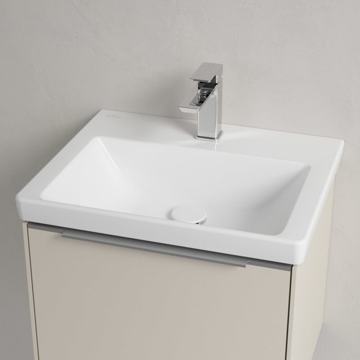 Villeroy & Boch Subway 3.0 Badmöbel-Set 55 cm mit Beleuchtung, 1 Auszug