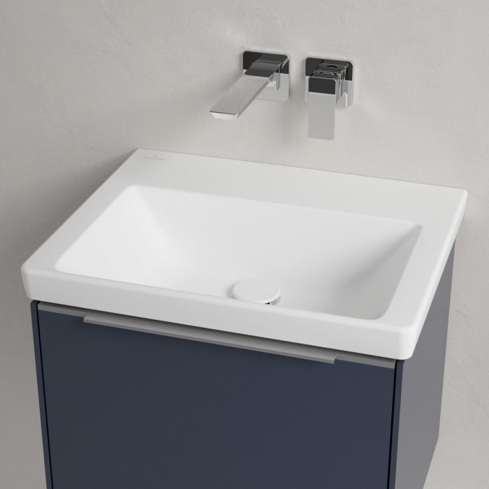 Villeroy & Boch Subway 3.0 Badmöbel-Set 55 cm mit Beleuchtung, 1 Auszug