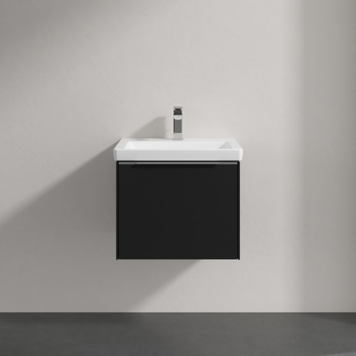 Villeroy & Boch Subway 3.0 Badmöbel-Set 55 cm mit Beleuchtung, 1 Auszug