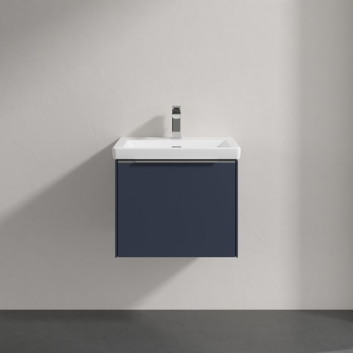 Villeroy & Boch Subway 3.0 Badmöbel-Set 55 cm mit Beleuchtung, 1 Auszug