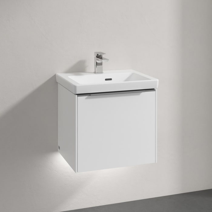 Villeroy & Boch Subway 3.0 Badmöbel-Set 50 cm mit Beleuchtung, 1 Auszug
