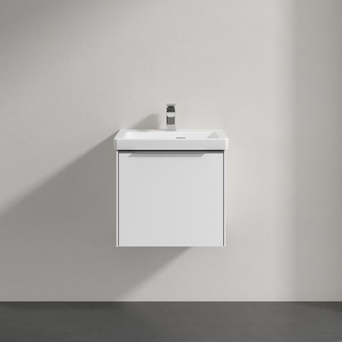 Villeroy & Boch Subway 3.0 Badmöbel-Set 50 cm mit Beleuchtung, 1 Auszug