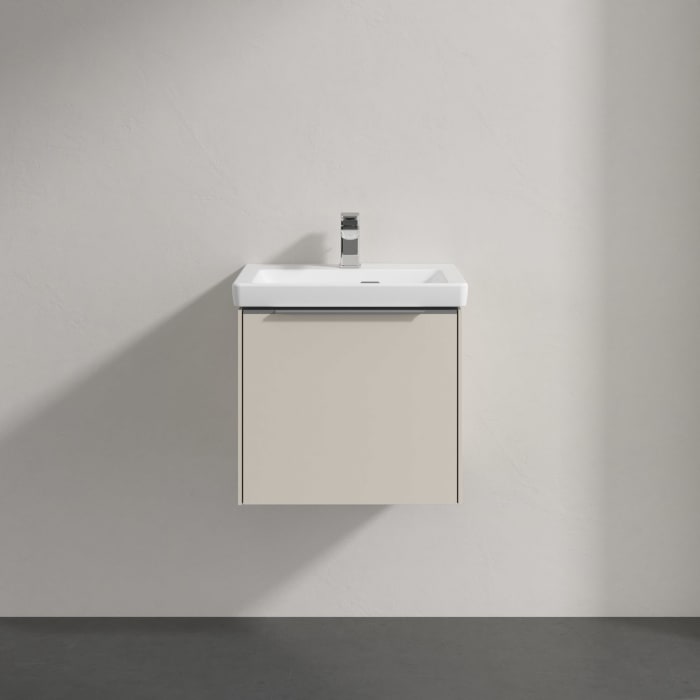 Villeroy & Boch Subway 3.0 Badmöbel-Set 50 cm mit Beleuchtung, 1 Auszug