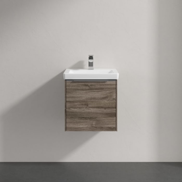 Villeroy & Boch Subway 3.0 Badmöbel-Set 45 cm, 1 Tür Anschlag links