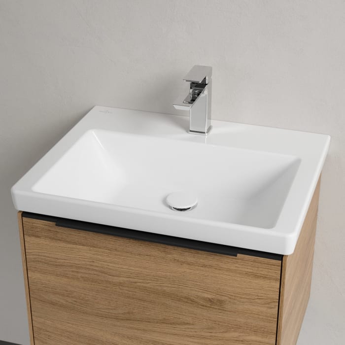 Villeroy & Boch Subway 3.0 Badmöbel-Set 60 cm, Griff volcano black, 1 Auszug