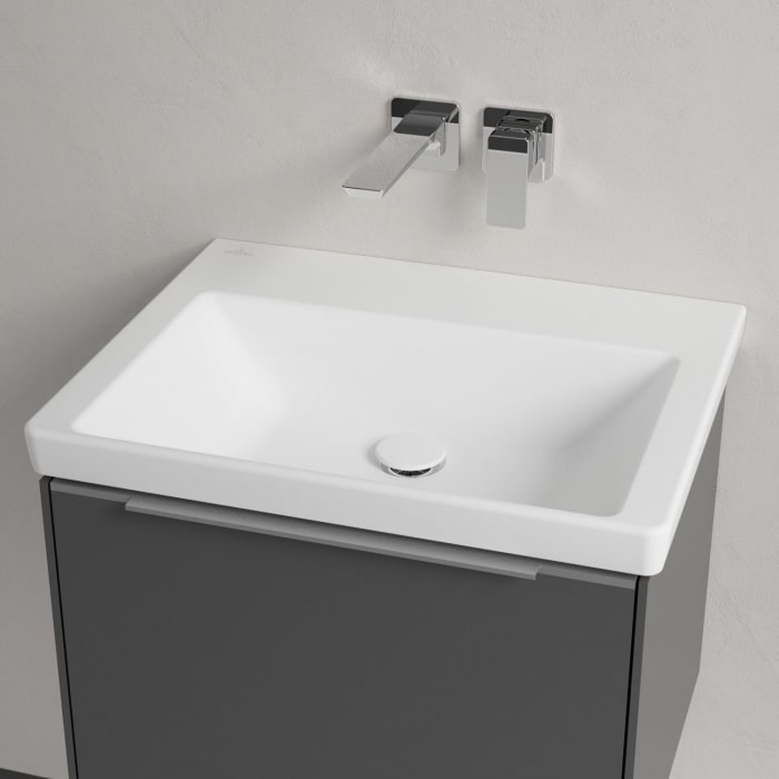 Villeroy & Boch Subway 3.0 Badmöbel-Set 60 cm mit Beleuchtung, 1 Auszug