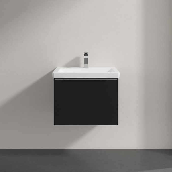 Villeroy & Boch Subway 3.0 Badmöbel-Set 60 cm mit Beleuchtung, 1 Auszug