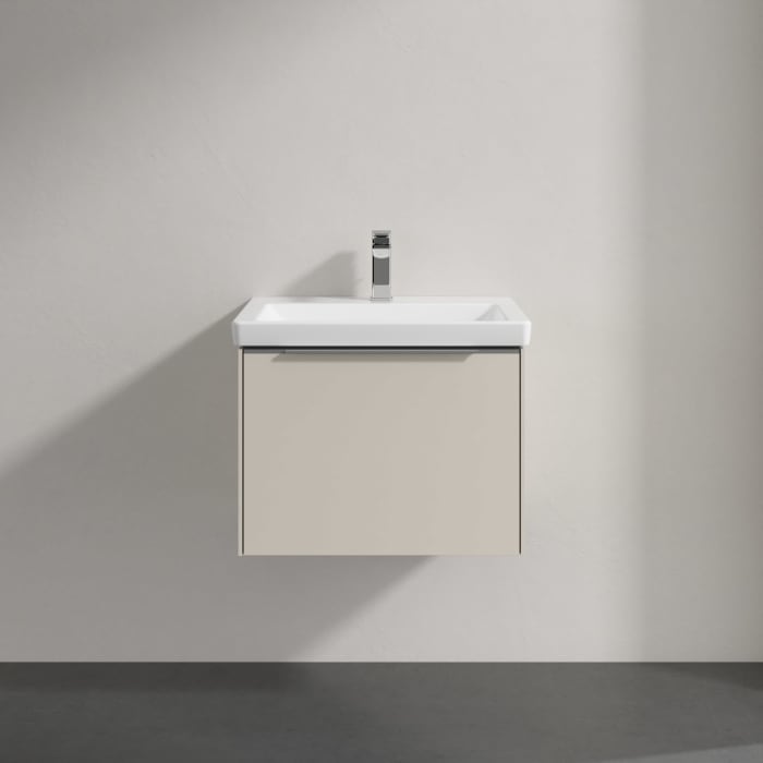 Villeroy & Boch Subway 3.0 Badmöbel-Set 60 cm mit Beleuchtung, 1 Auszug