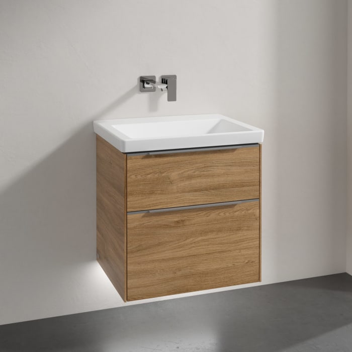 Villeroy & Boch Subway 3.0 Badmöbel-Set 60 cm mit Beleuchtung, 2 Auszüge