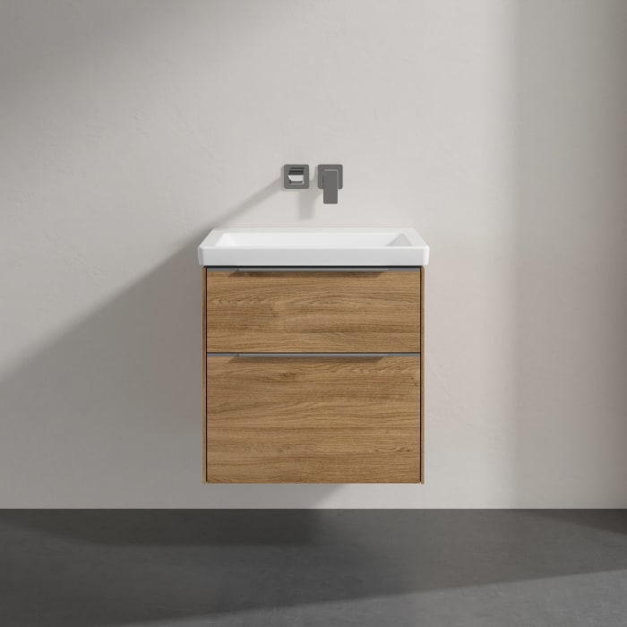 Villeroy & Boch Subway 3.0 Badmöbel-Set 60 cm mit Beleuchtung, 2 Auszüge