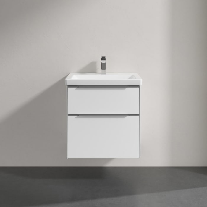 Villeroy & Boch Subway 3.0 Badmöbel-Set 60 cm mit Beleuchtung, 2 Auszüge