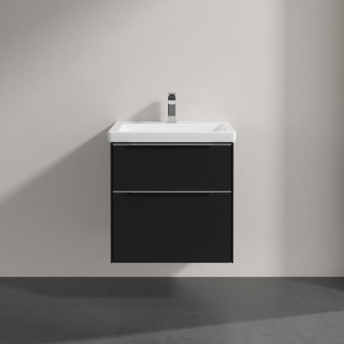 Villeroy & Boch Subway 3.0 Badmöbel-Set 60 cm mit Beleuchtung, 2 Auszüge