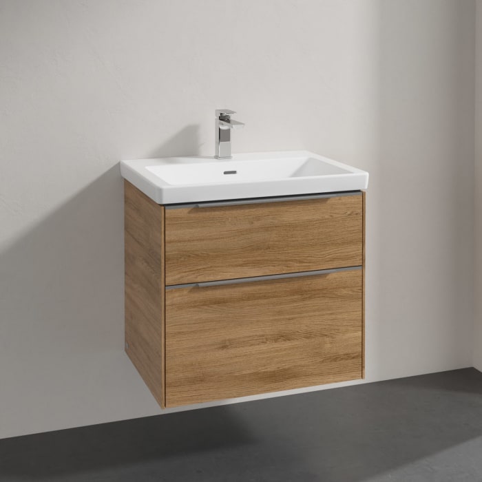 Villeroy & Boch Subway 3.0 Badmöbel-Set 65 cm, 2 Auszüge