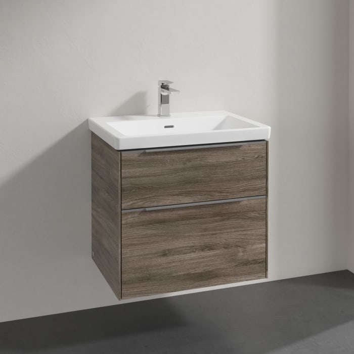 Villeroy & Boch Subway 3.0 Badmöbel-Set 65 cm, 2 Auszüge