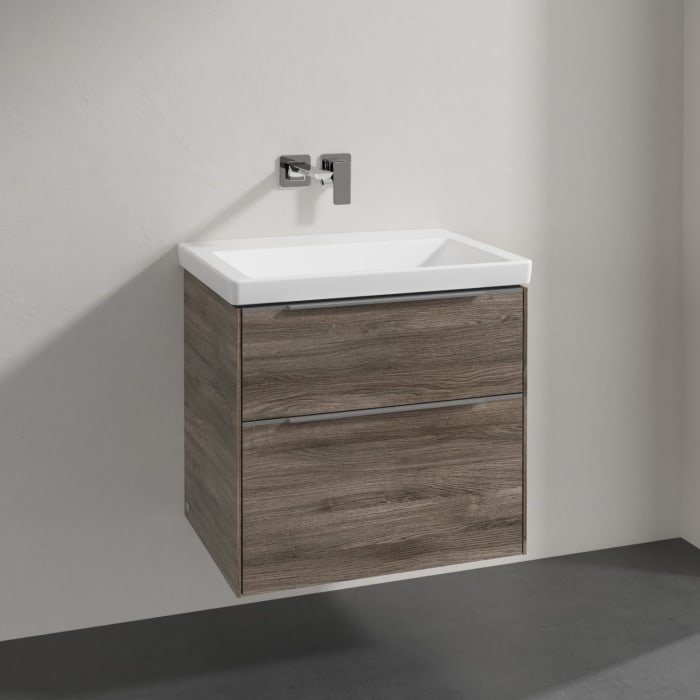 Villeroy & Boch Subway 3.0 Badmöbel-Set 65 cm, 2 Auszüge