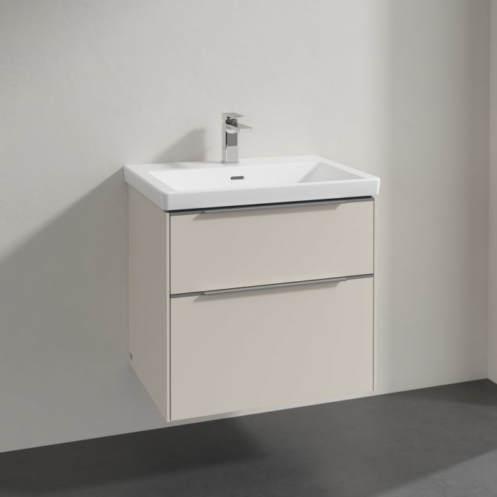 Villeroy & Boch Subway 3.0 Badmöbel-Set 65 cm, 2 Auszüge