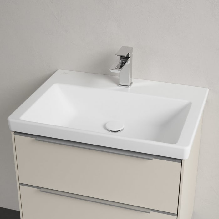 Villeroy & Boch Subway 3.0 Badmöbel-Set 65 cm mit Beleuchtung, 2 Auszüge
