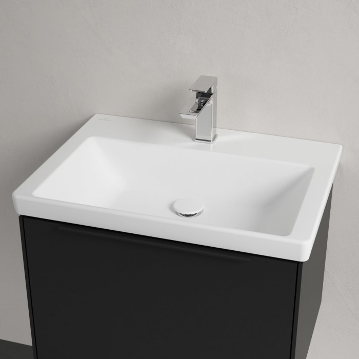 Villeroy & Boch Subway 3.0 Badmöbel-Set 65 cm, Griff volcano black, 1 Auszug