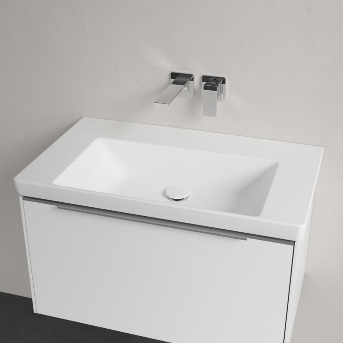 Villeroy & Boch Subway 3.0 Badmöbel-Set 80 cm mit Beleuchtung, 1 Auszug