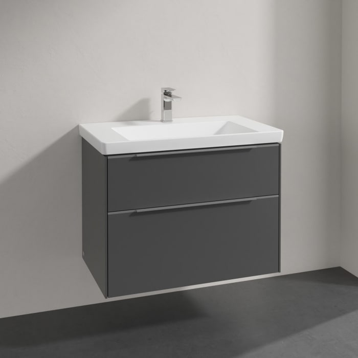 Villeroy & Boch Subway 3.0 Badmöbel-Set 80 cm, 2 Auszüge