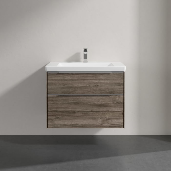 Villeroy & Boch Subway 3.0 Badmöbel-Set 80 cm, 2 Auszüge