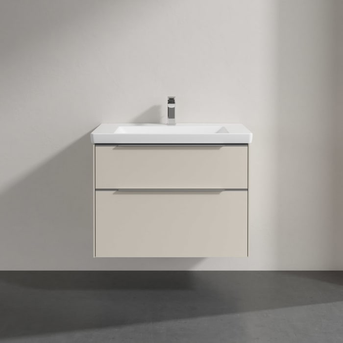 Villeroy & Boch Subway 3.0 Badmöbel-Set 80 cm, 2 Auszüge