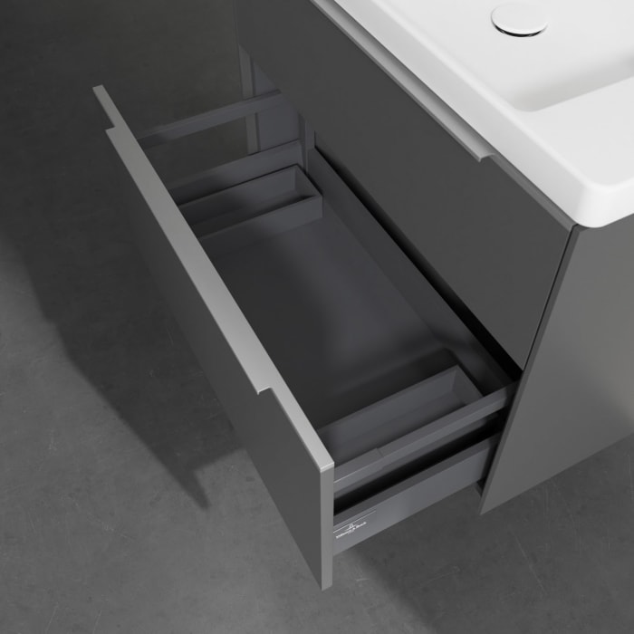 Villeroy & Boch Subway 3.0 Badmöbel-Set 80 cm, 2 Auszüge