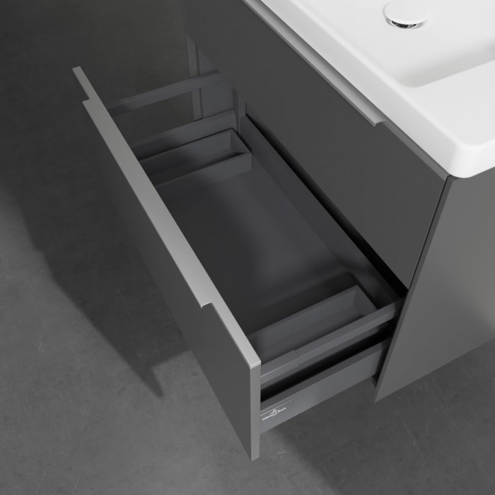 Villeroy & Boch Subway 3.0 Badmöbel-Set 80 cm, 2 Auszüge