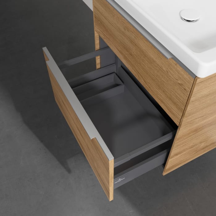 Villeroy & Boch Subway 3.0 Badmöbel-Set 65 cm, 2 Auszüge