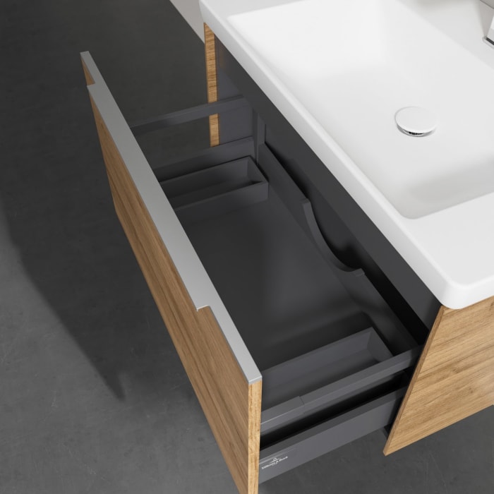 Villeroy & Boch Subway 3.0 Badmöbel-Set 80 cm, 1 Auszug