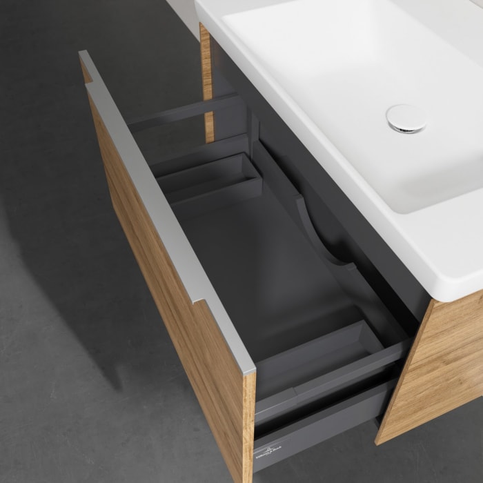 Villeroy & Boch Subway 3.0 Badmöbel-Set 80 cm, 1 Auszug