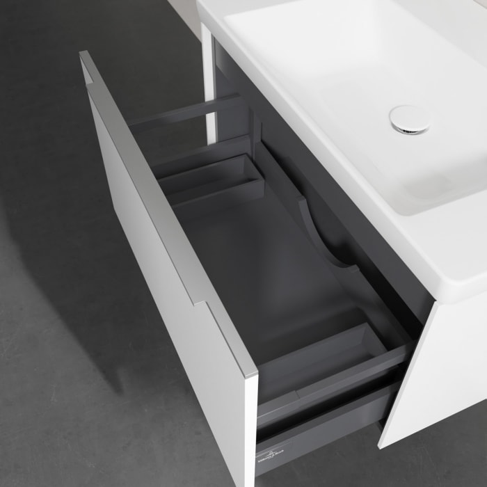 Villeroy & Boch Subway 3.0 Badmöbel-Set 80 cm, 1 Auszug