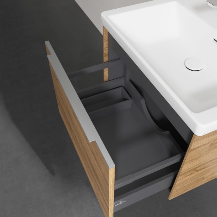 Villeroy & Boch Subway 3.0 Badmöbel-Set 65 cm, 1 Auszug