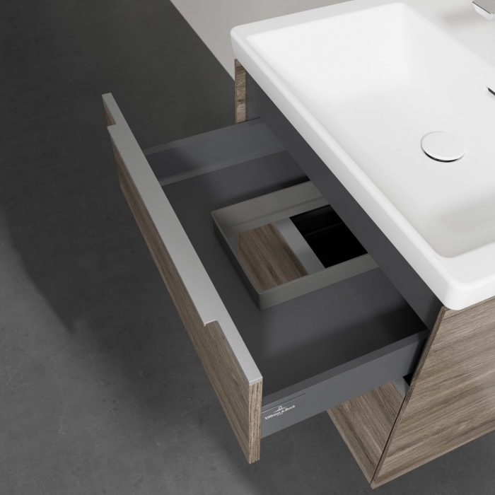 Villeroy & Boch Subway 3.0 Badmöbel-Set 65 cm, 2 Auszüge