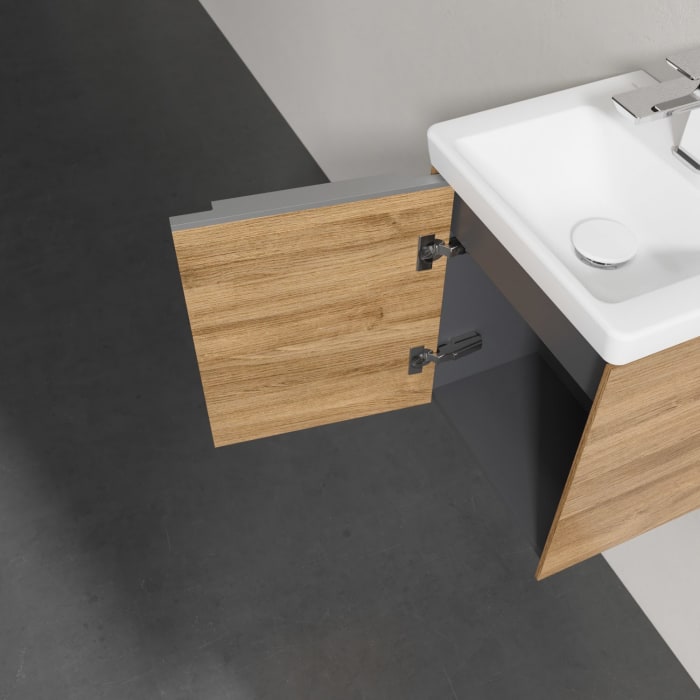 Villeroy & Boch Subway 3.0 Badmöbel-Set 37 cm, 1 Tür Anschlag links