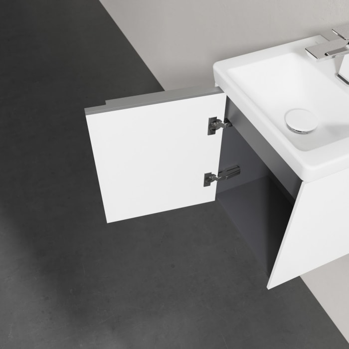 Villeroy & Boch Subway 3.0 Badmöbel-Set 37 cm, 1 Tür Anschlag links