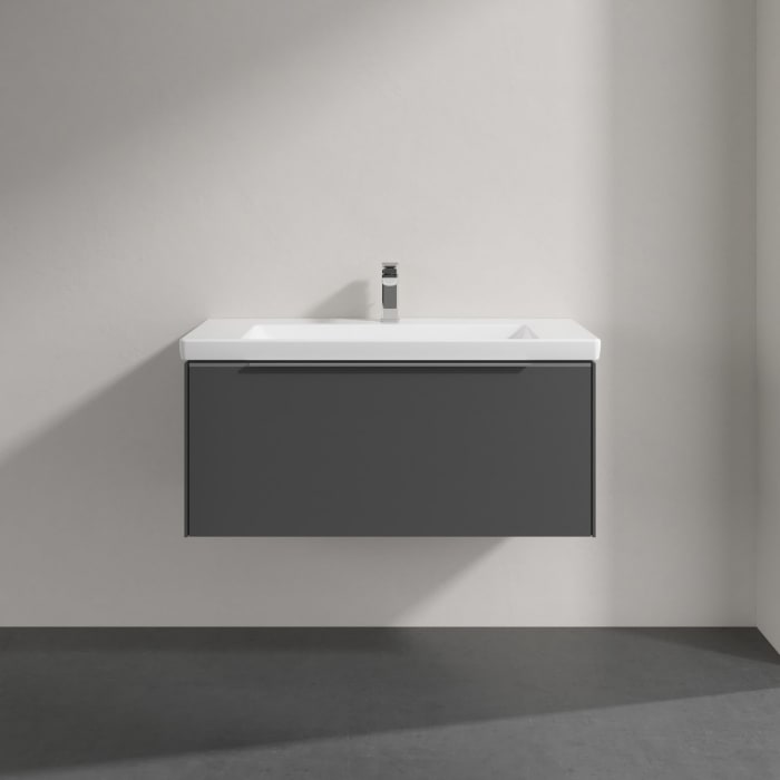 Villeroy & Boch Subway 3.0 Badmöbel-Set 100 cm, 1 Auszug