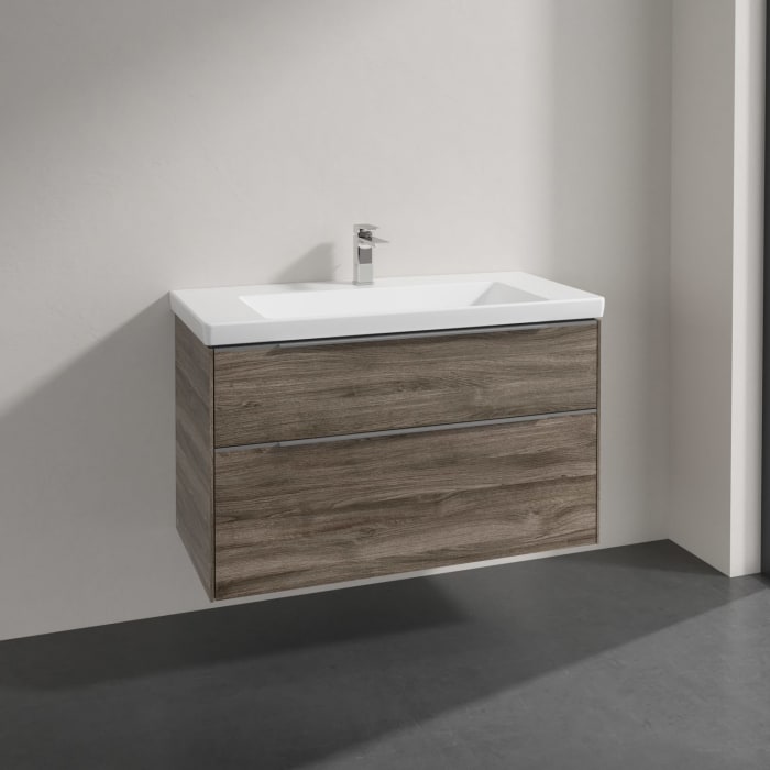 Villeroy & Boch Subway 3.0 Badmöbel-Set 100 cm, 2 Auszüge