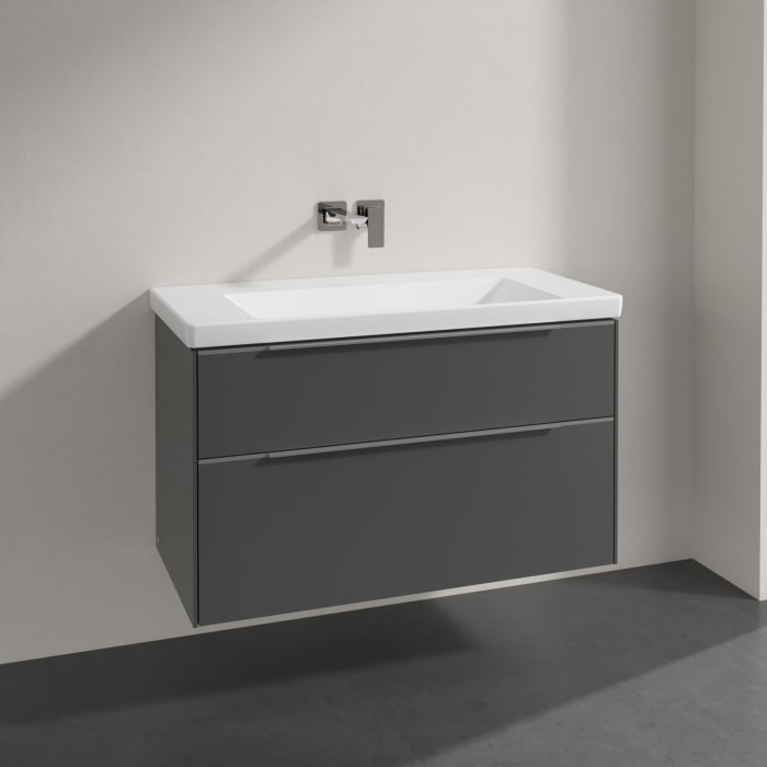 Villeroy & Boch Subway 3.0 Badmöbel-Set 100 cm, 2 Auszüge