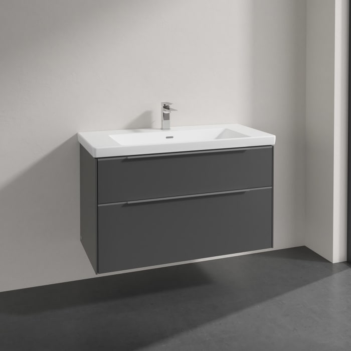 Villeroy & Boch Subway 3.0 Badmöbel-Set 100 cm, 2 Auszüge
