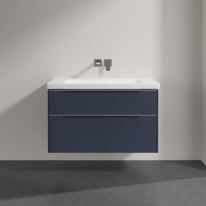 Villeroy & Boch Subway 3.0 Badmöbel-Set 100 cm mit Beleuchtung, 2 Auszüge