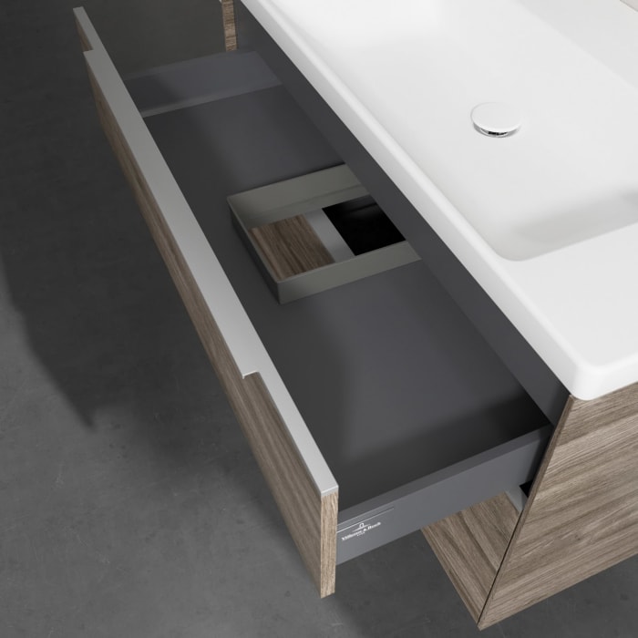 Villeroy & Boch Subway 3.0 Badmöbel-Set 100 cm, 2 Auszüge